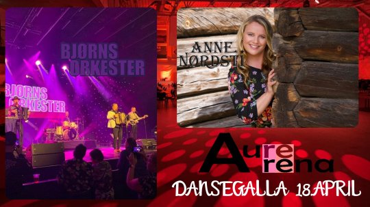 Dansegalla Anne Nørdsti og Bjørns Orkester